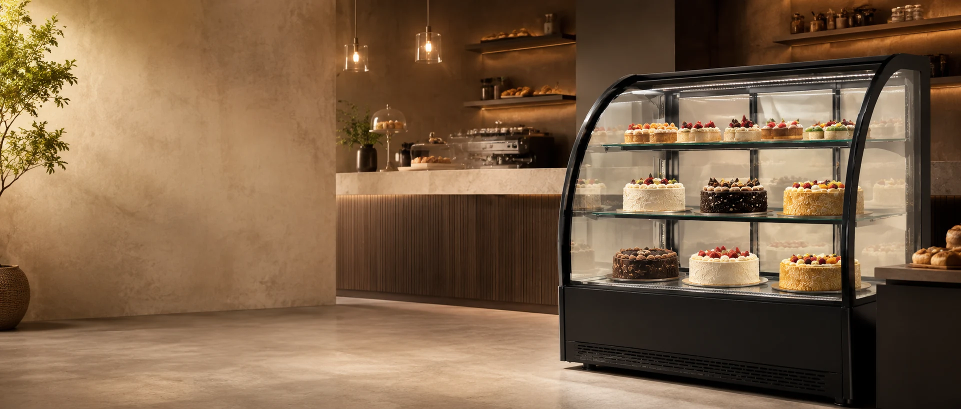 cake display cabinets for bakeries