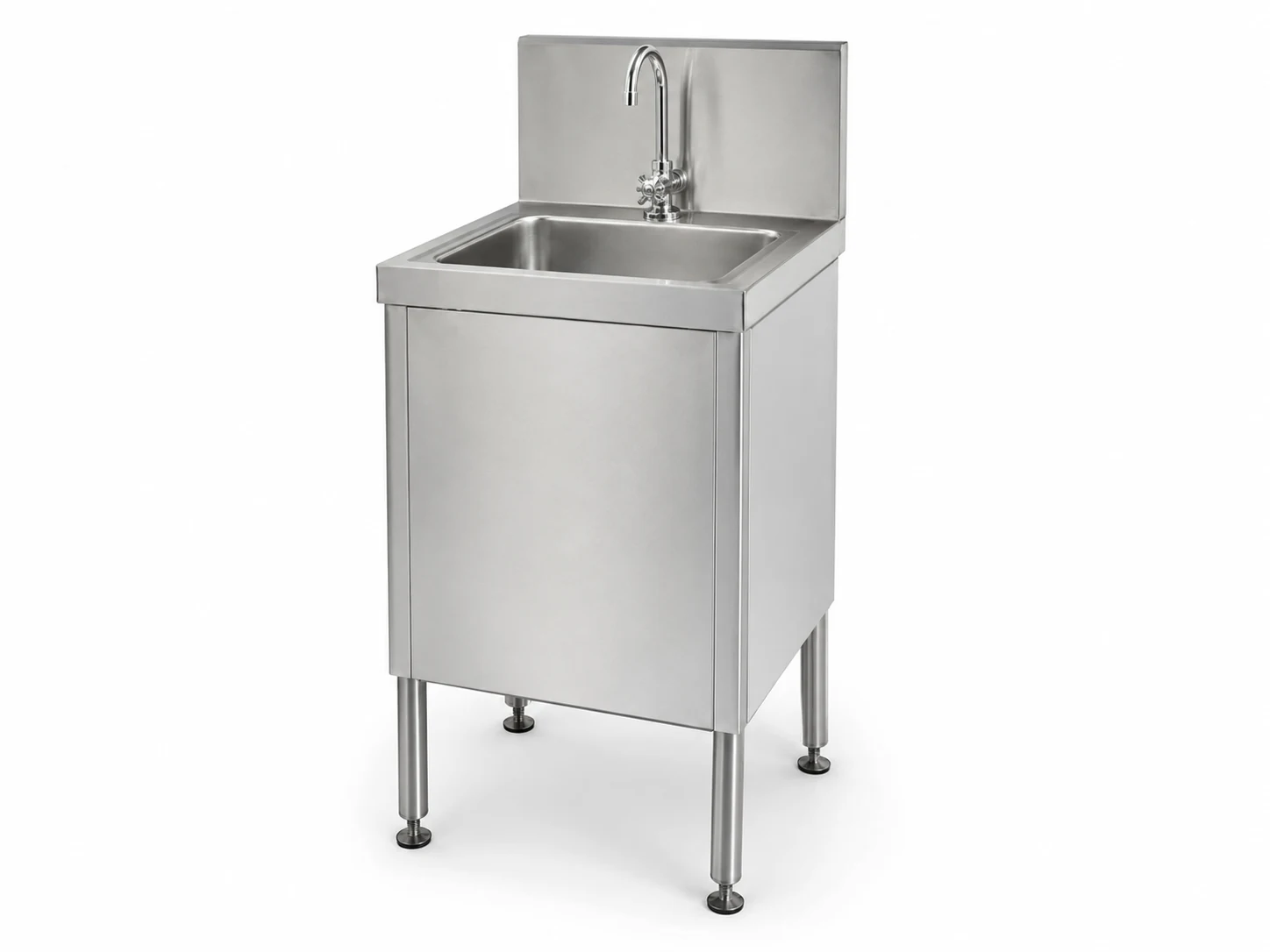 commercial stainless steel hand wash sink