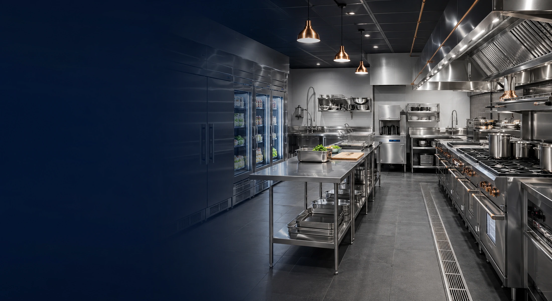 Commercial kitchen equipment projects and sourcing coordination