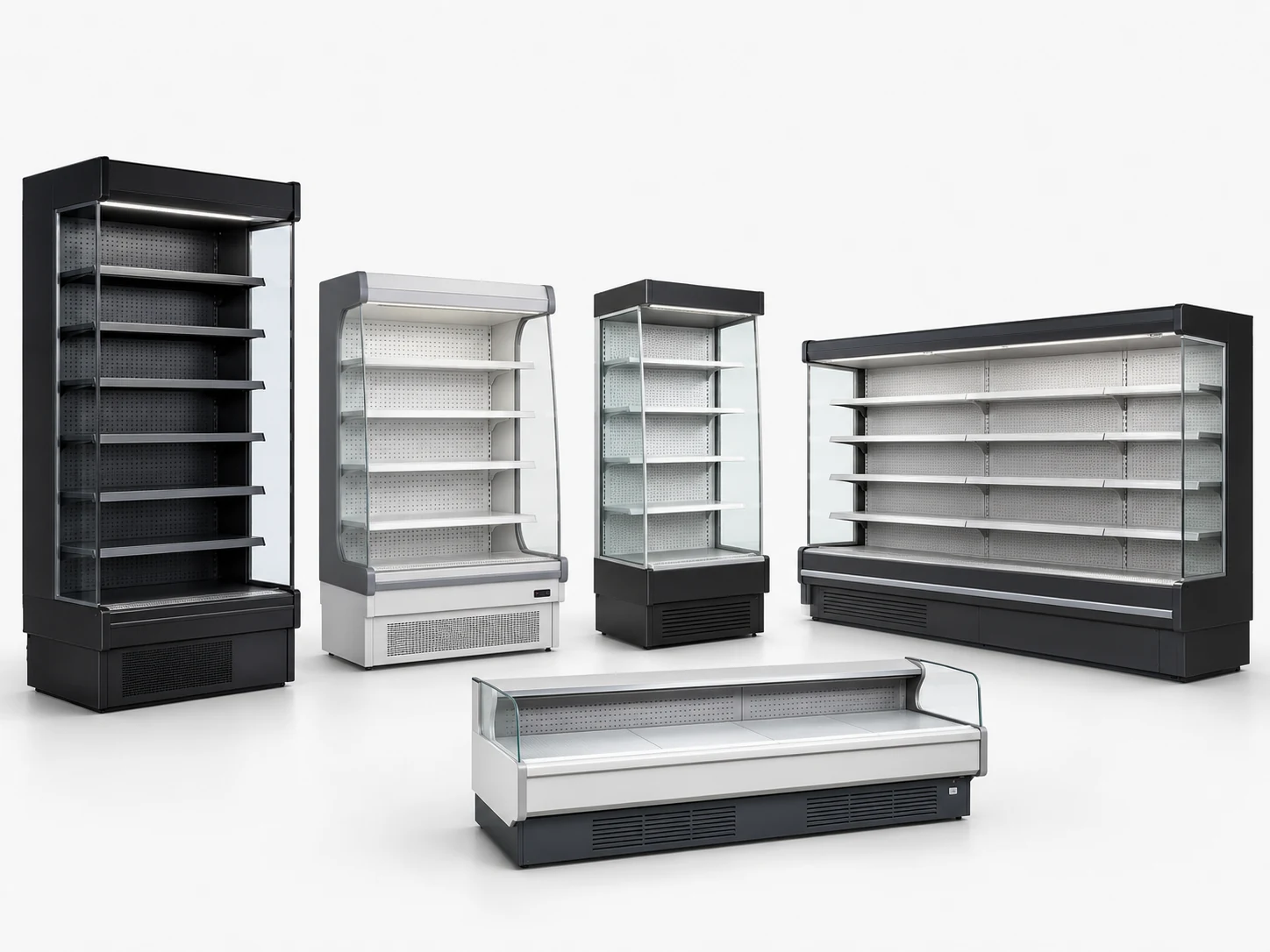 commercial open chiller and multideck refrigerated display product series