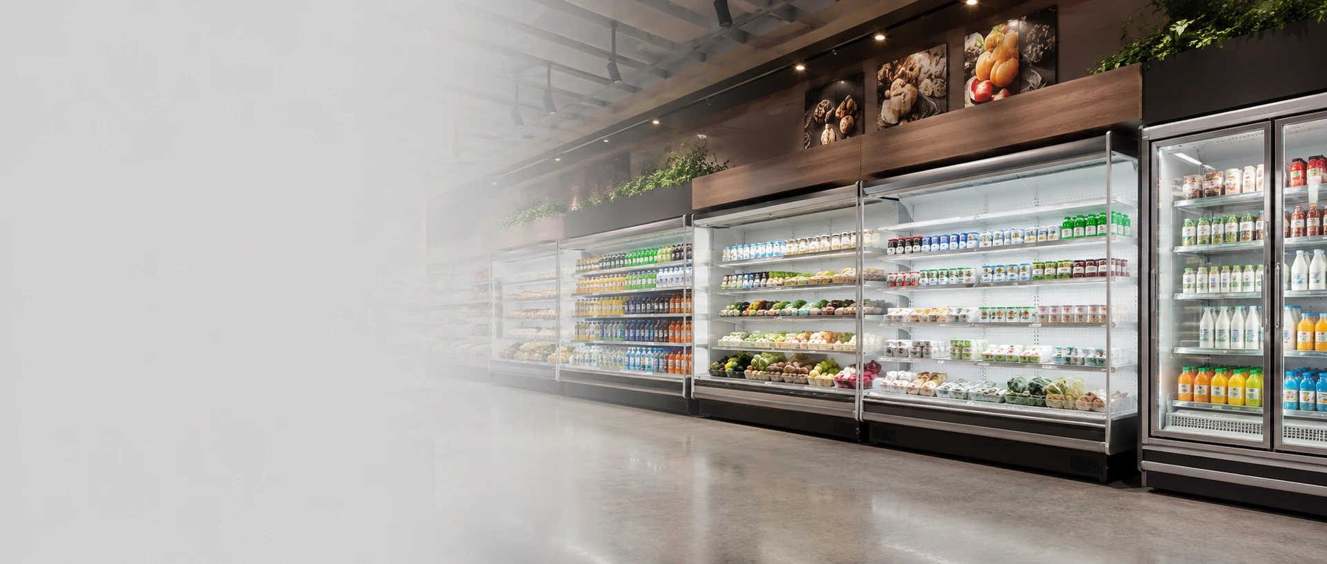 Open chiller vs glass door refrigerator buyer guide