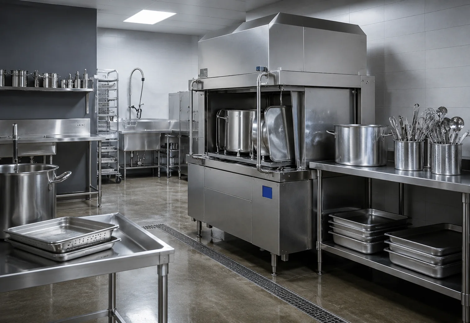 commercial pre-rinse units for dishwashing areas