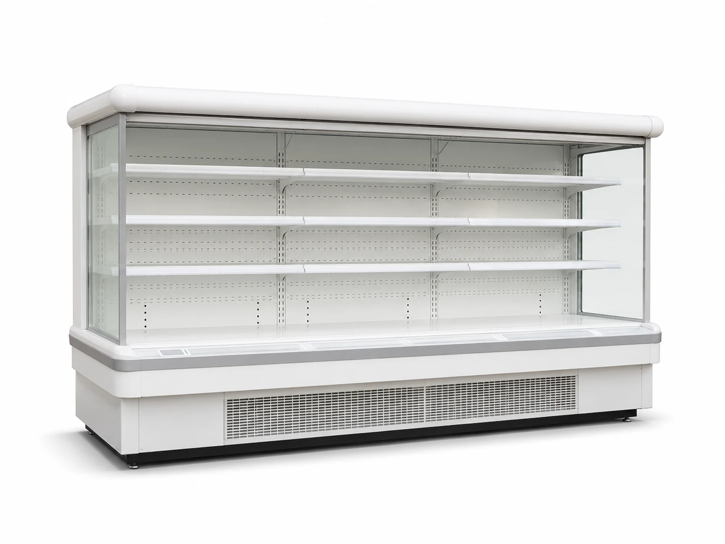 compact custom-length open chiller