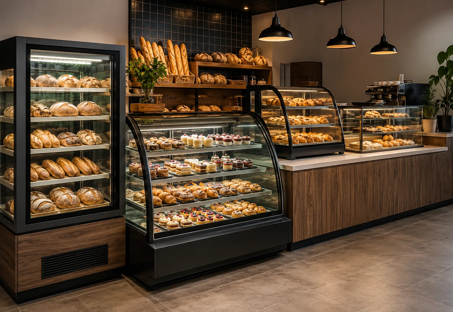 bakery cafe foodservice display equipment