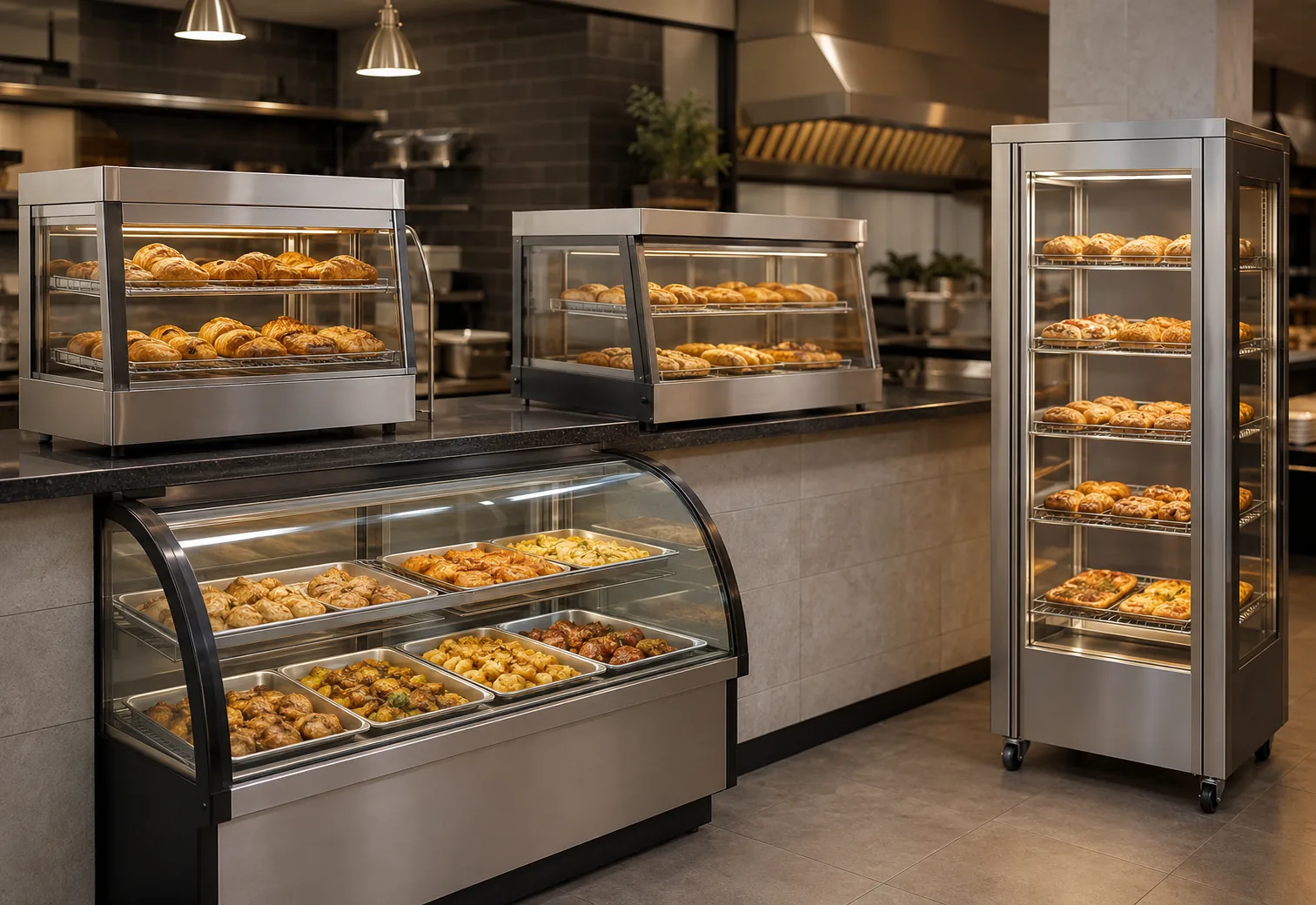 heated foodservice display equipment cabinets