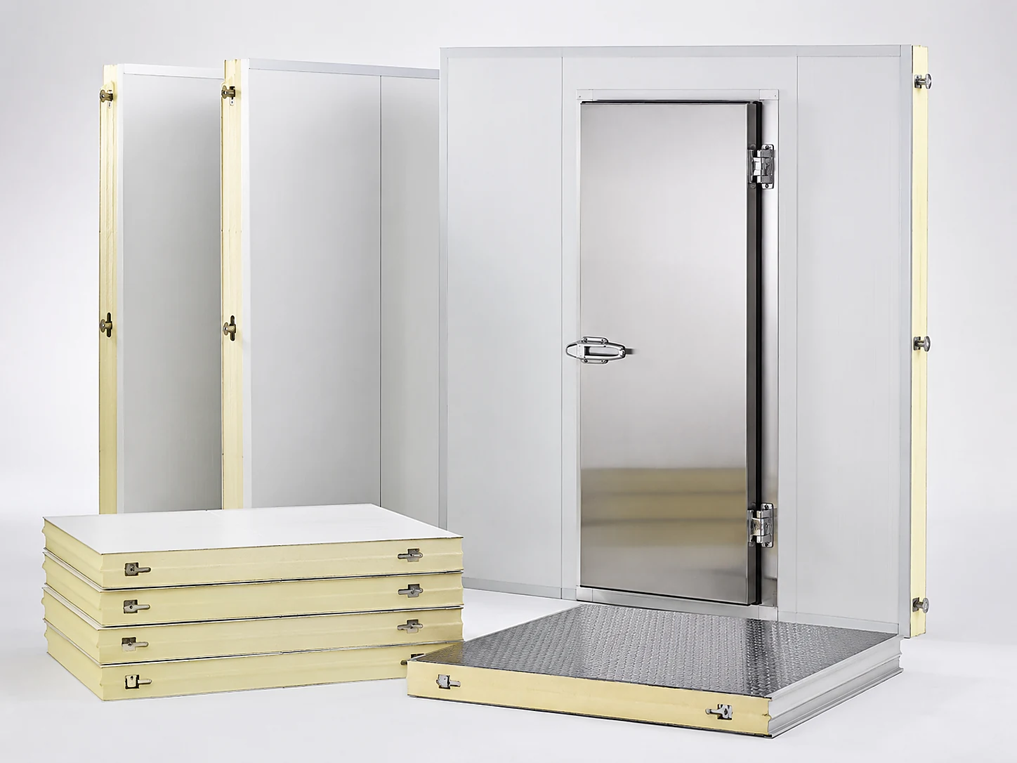 modular cold room insulated panels and hinged cold room door