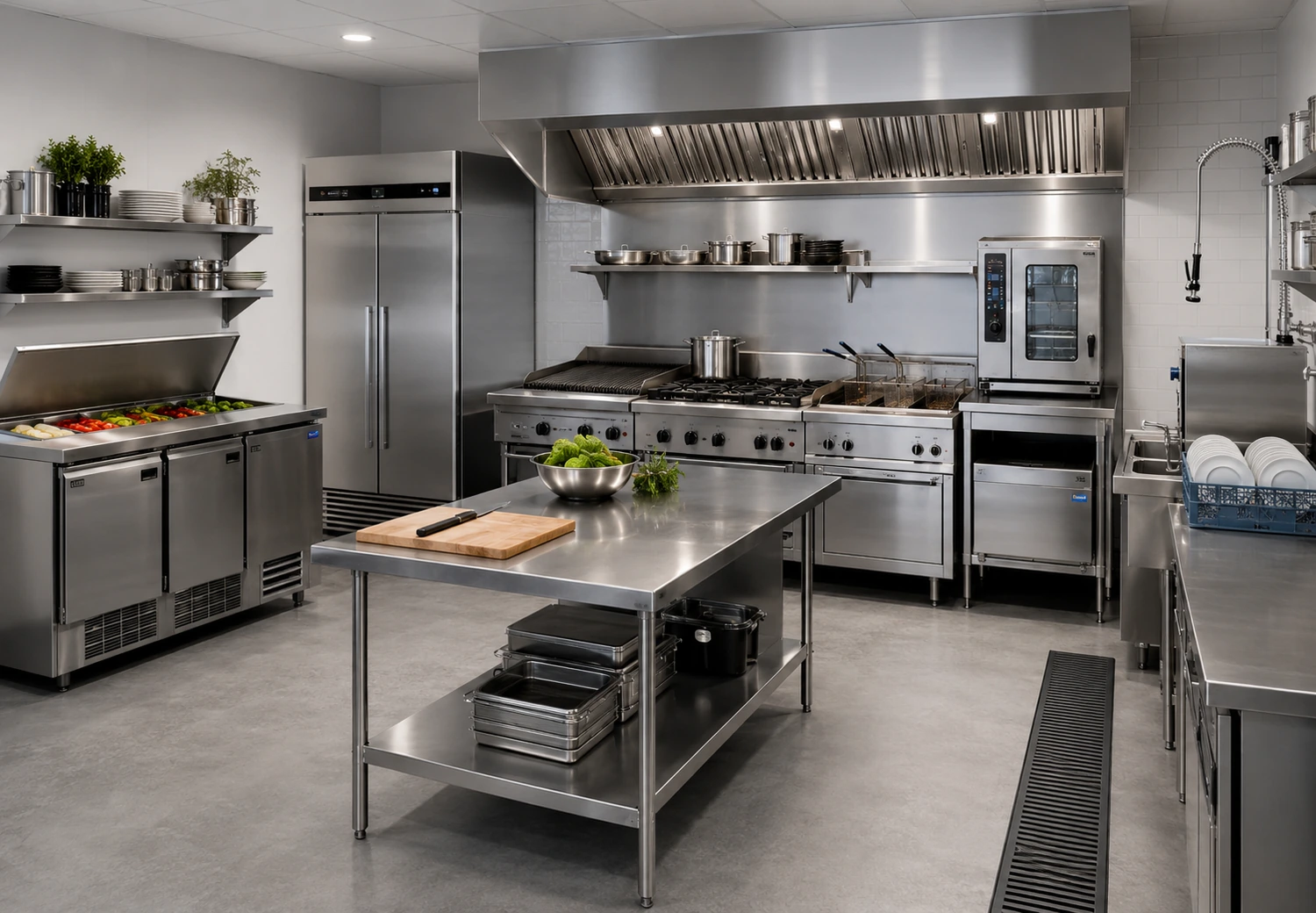 Restaurant equipment packages for commercial kitchen projects