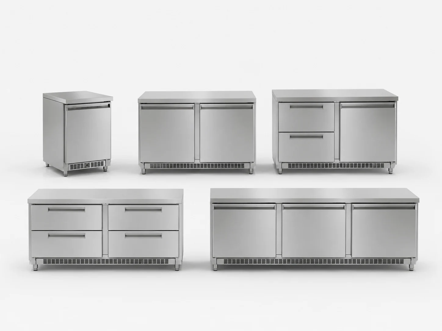 commercial worktop and undercounter refrigeration product series