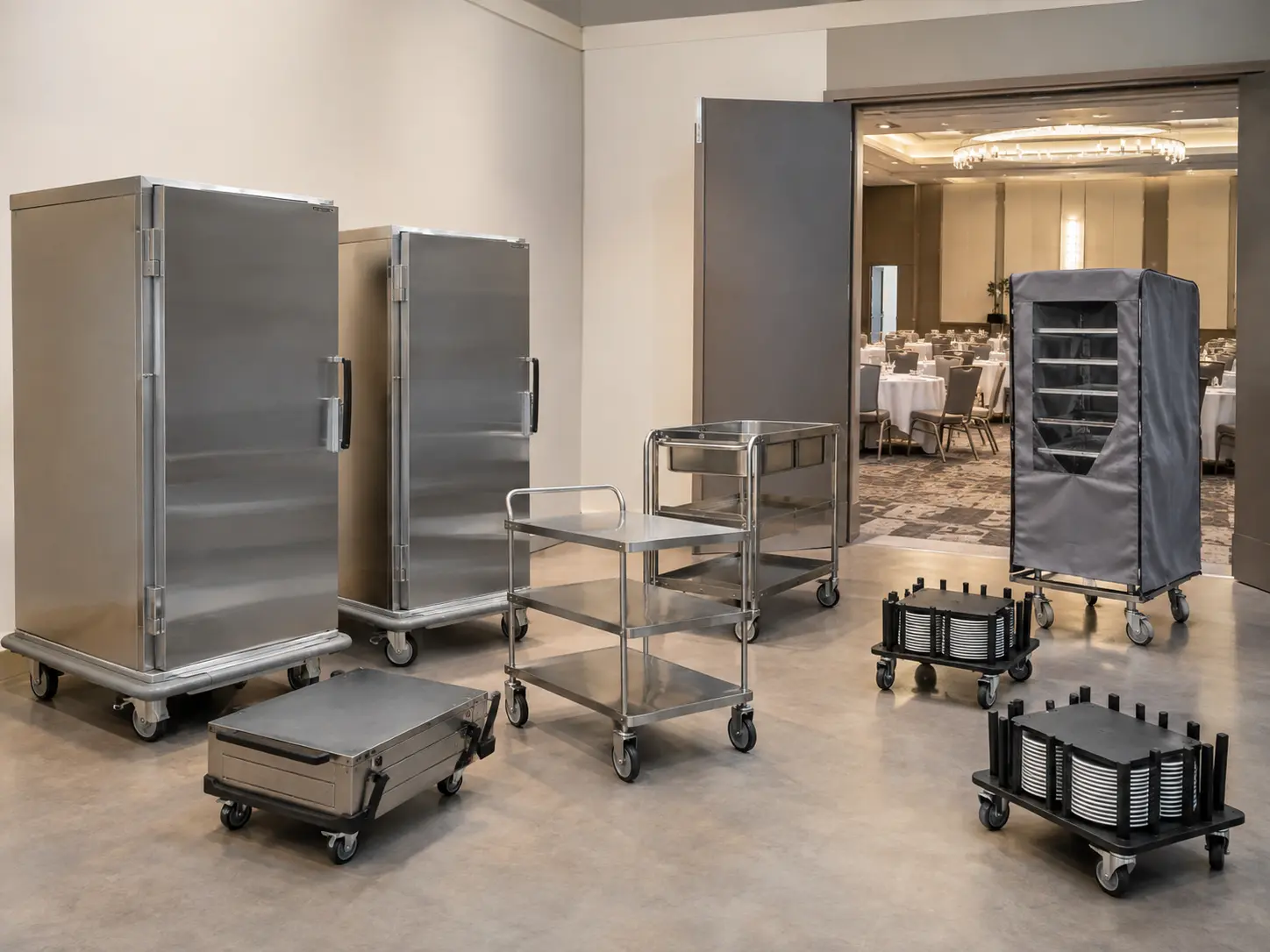 banquet food holding and mobile catering equipment