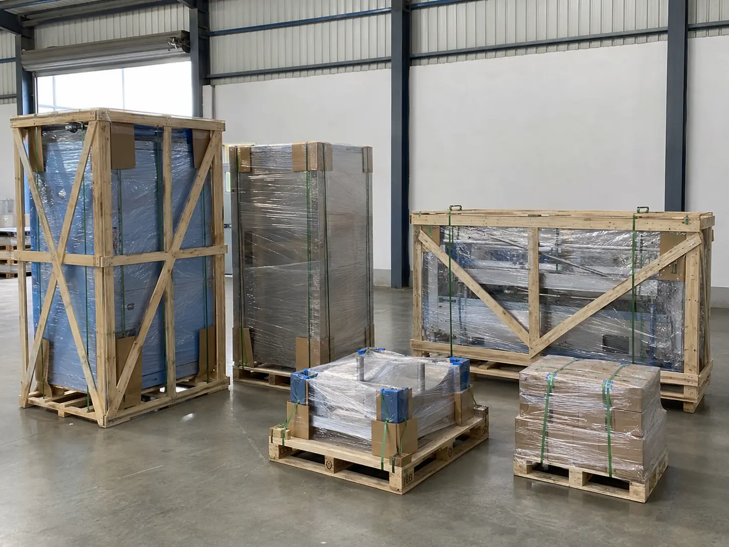 central kitchen equipment mixed order and export preparation