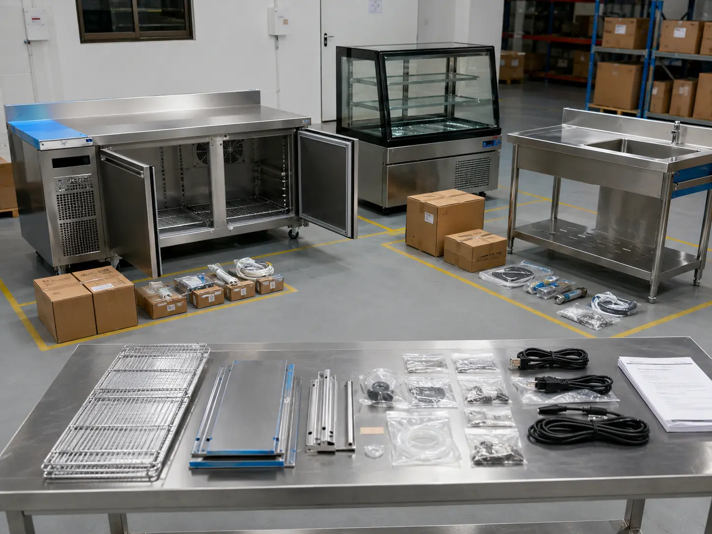 Commercial Equipment Pre-Shipment Inspection and Consolidation
