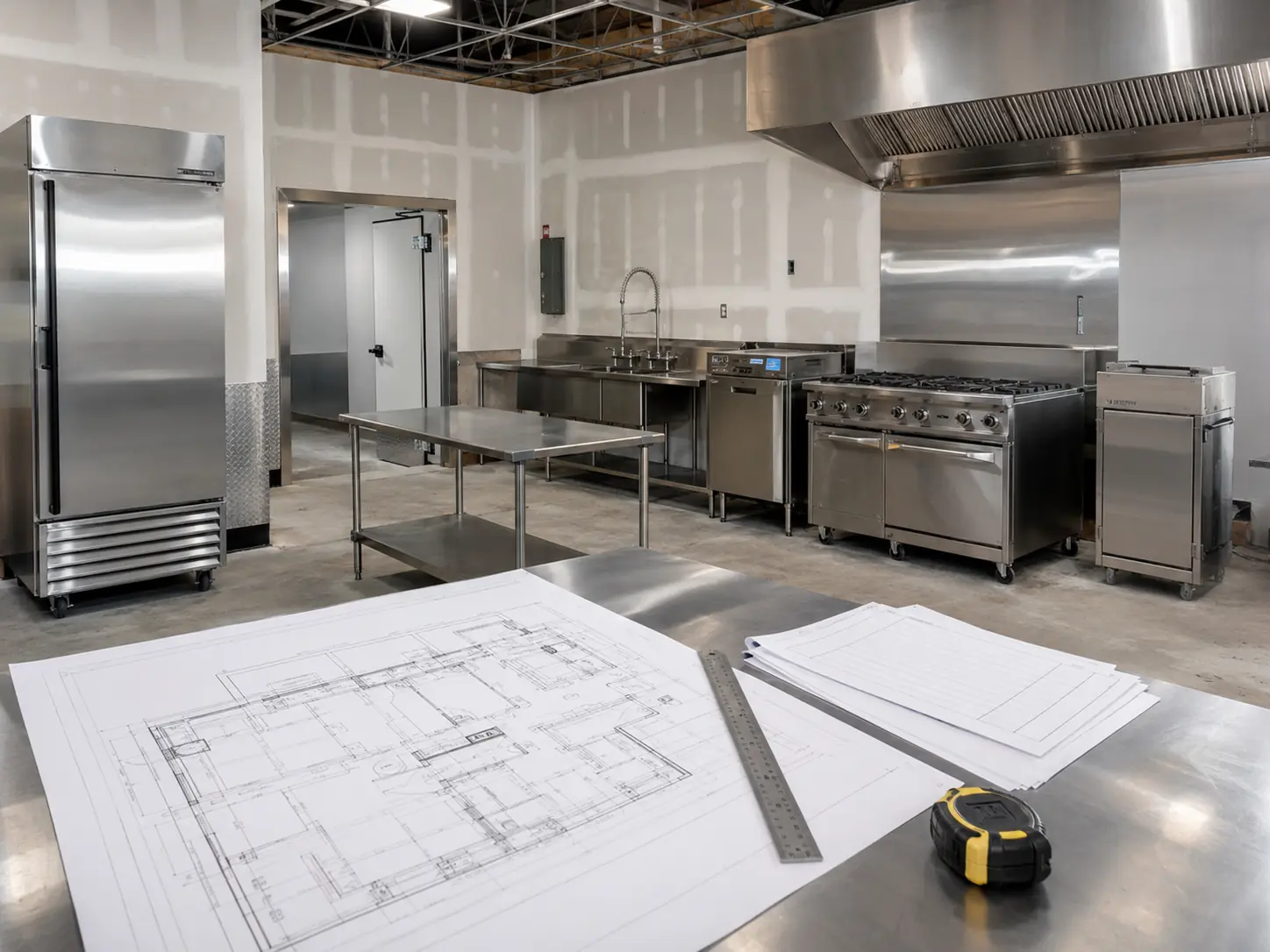 Commercial Kitchen Project Scope and Equipment Schedule