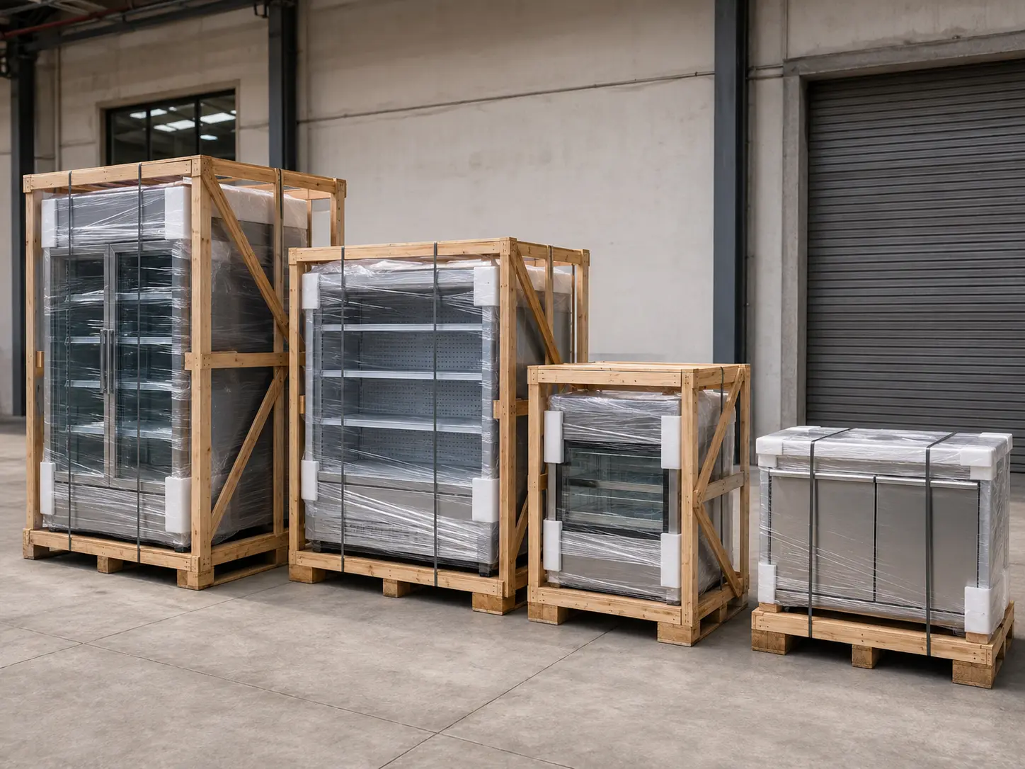 convenience store equipment mixed order and export preparation