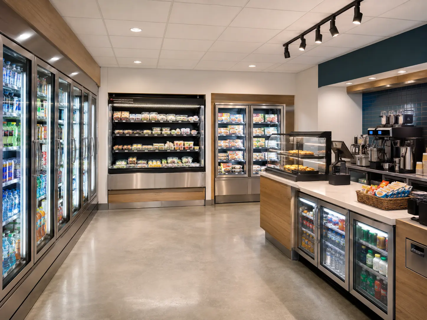 convenience store equipment for compact food retail operations