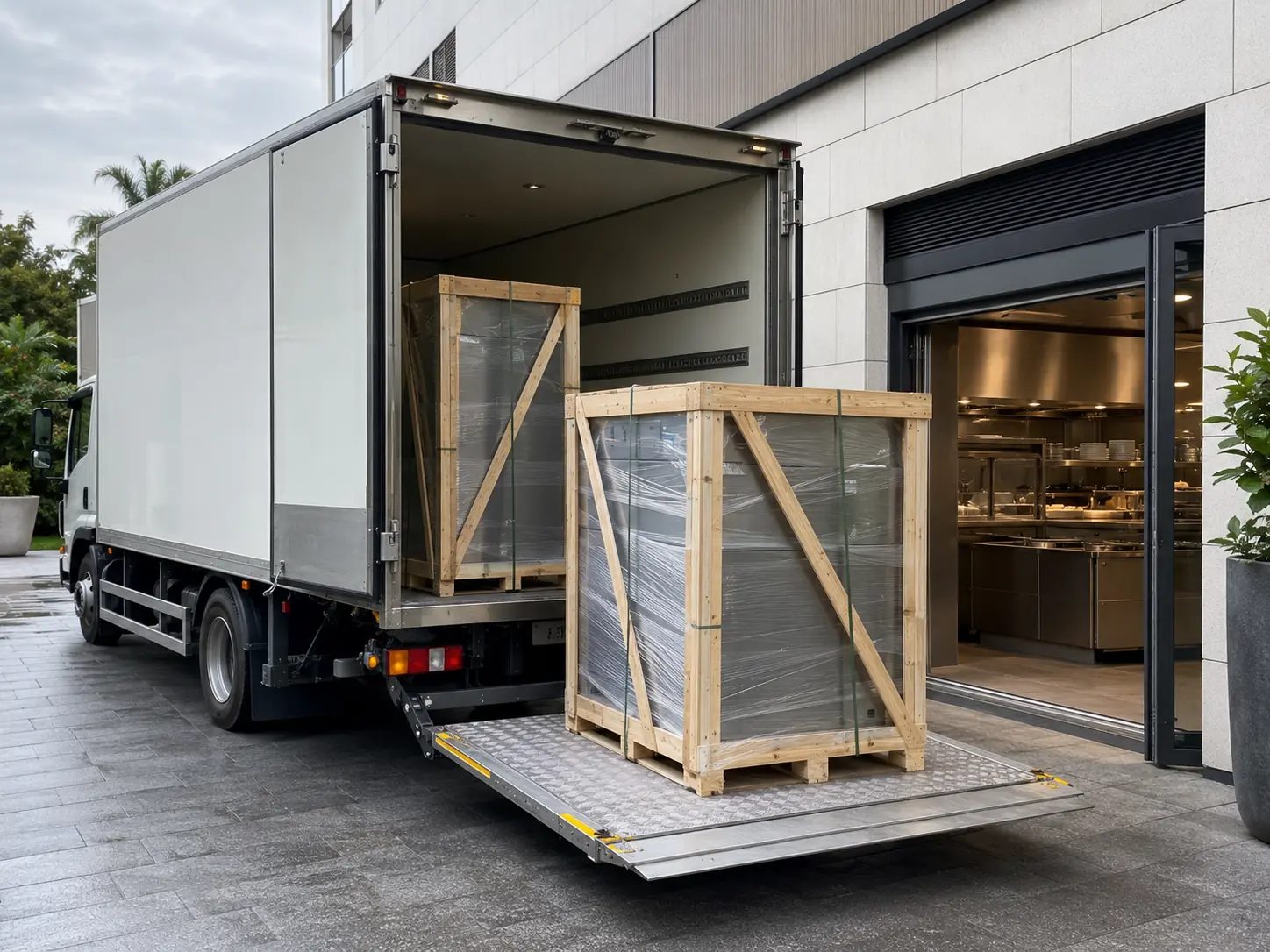 DDP Commercial Equipment Door to Door Delivery