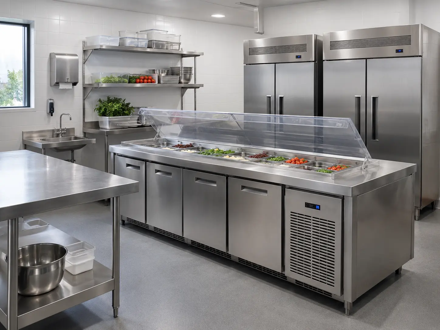hotel refrigeration and cold preparation equipment
