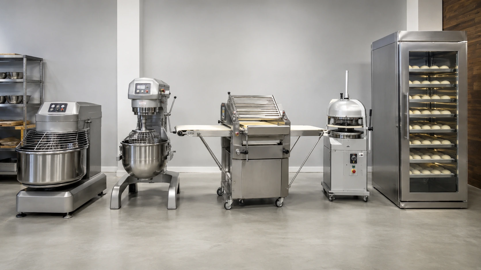 Commercial Bakery and Dough Preparation Equipment