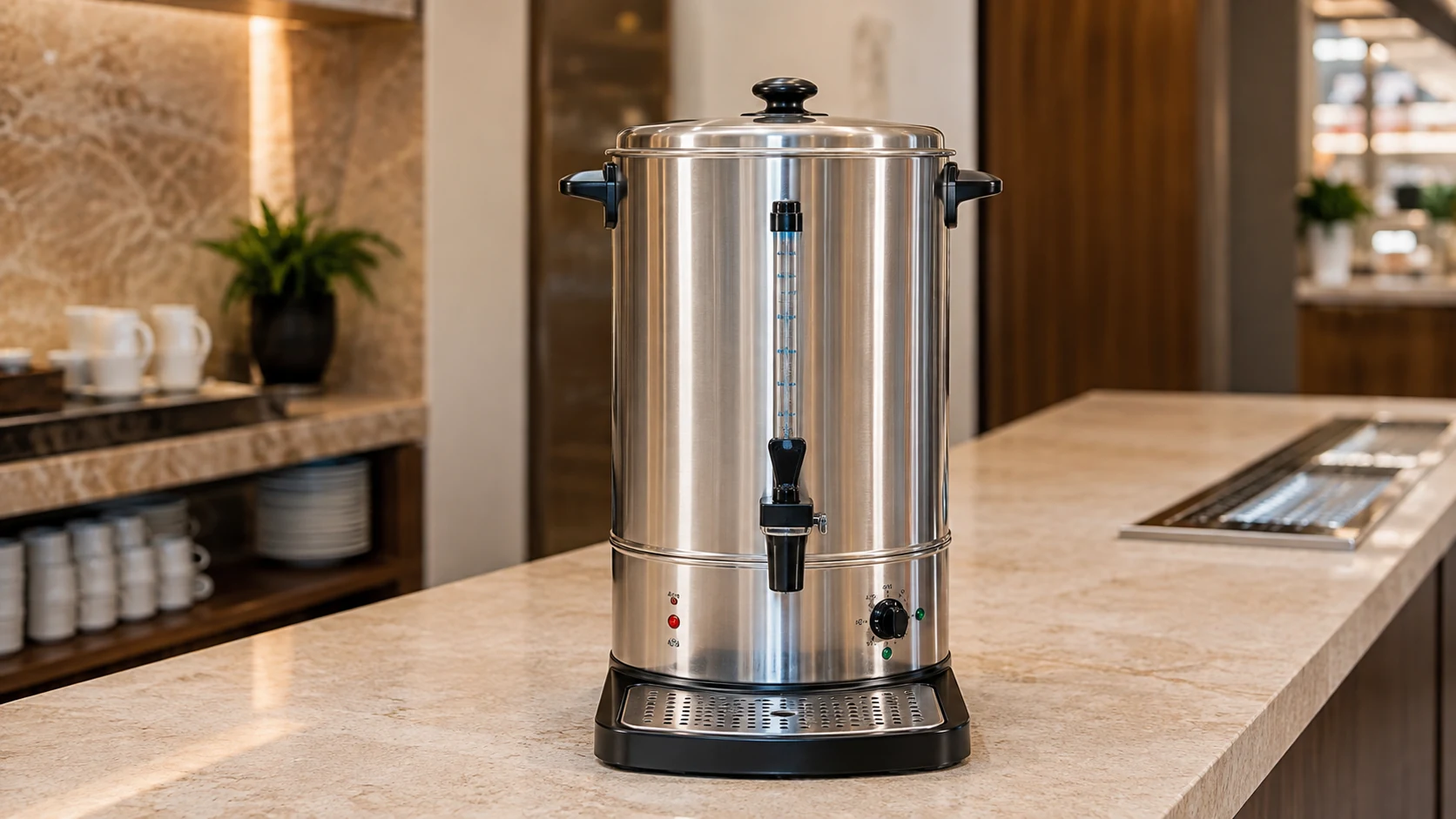 commercial hot water boiler for beverage service