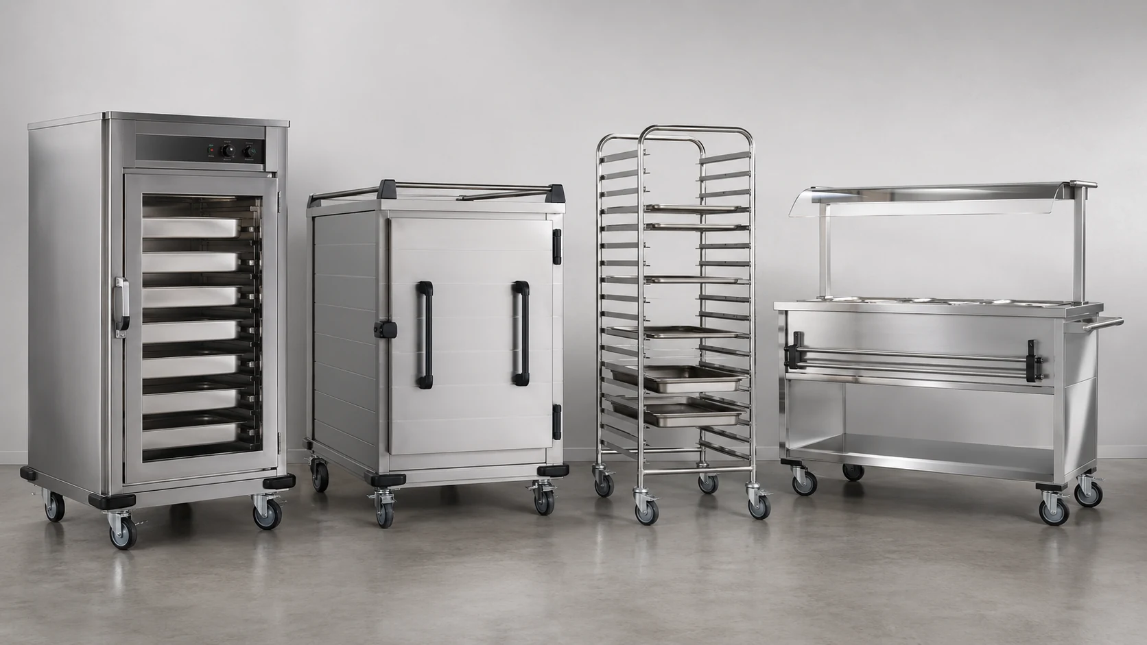 range of commercial mobile catering equipment