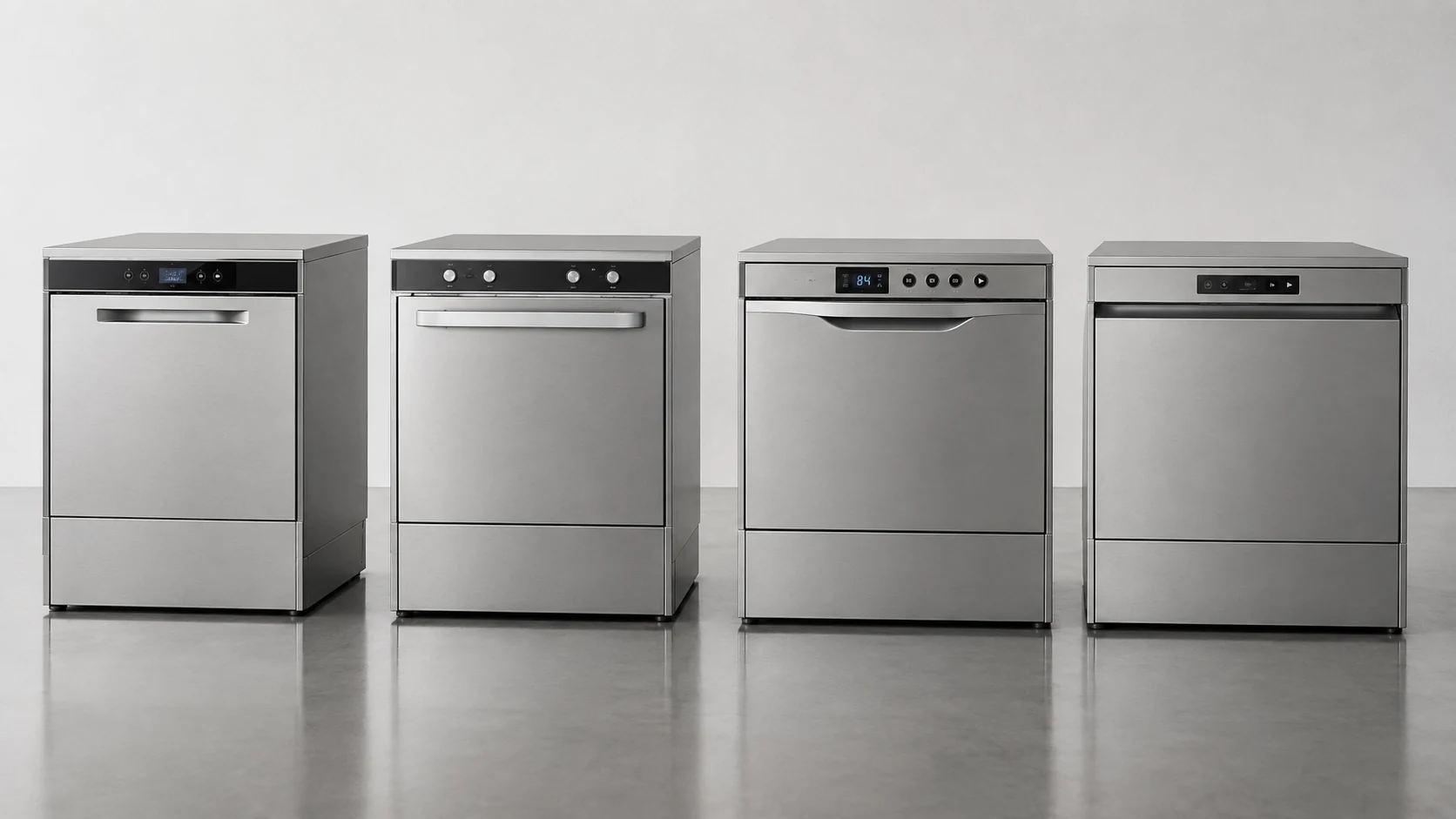 range of commercial undercounter dishwashers