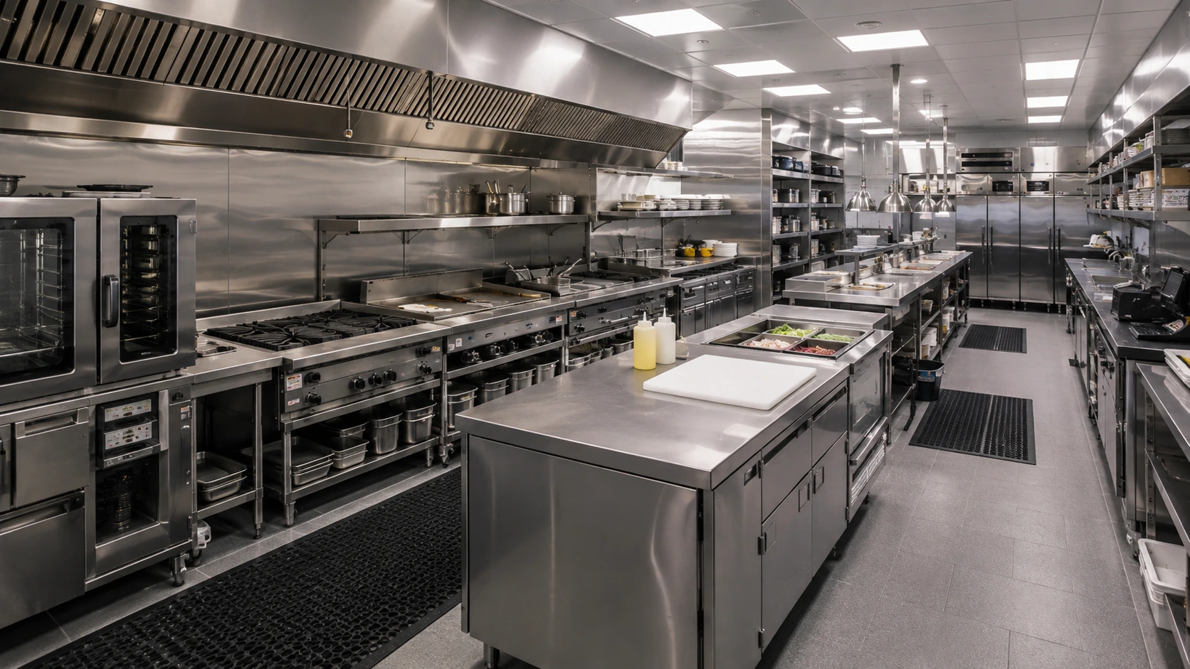 high volume restaurant kitchen equipment