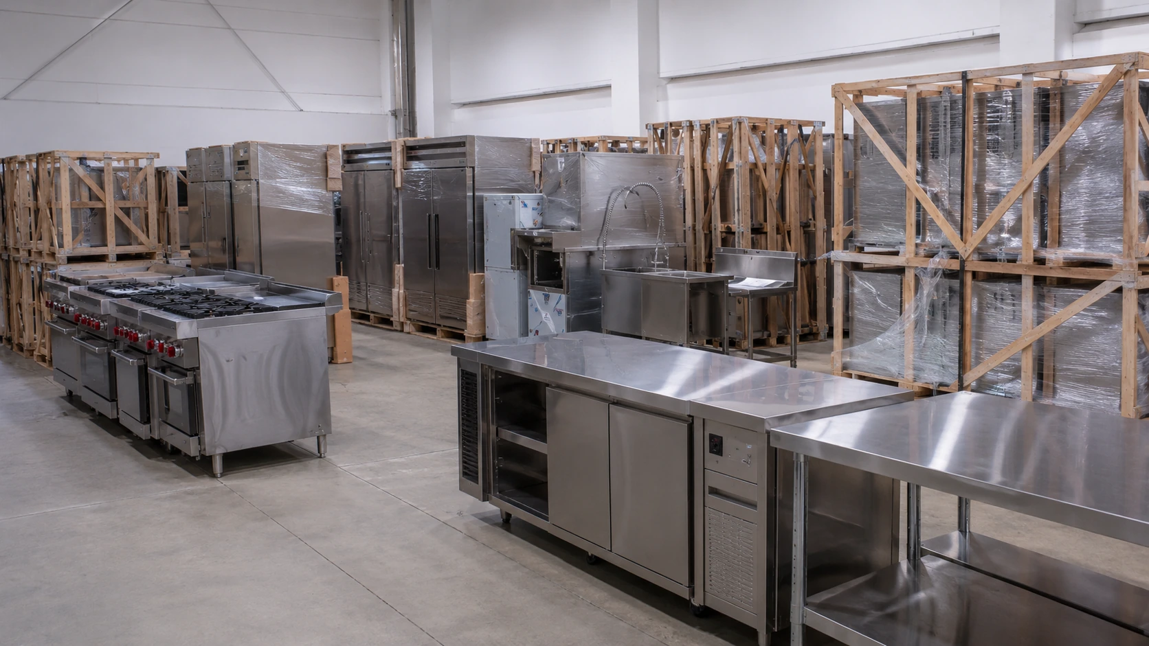 restaurant equipment sourcing project