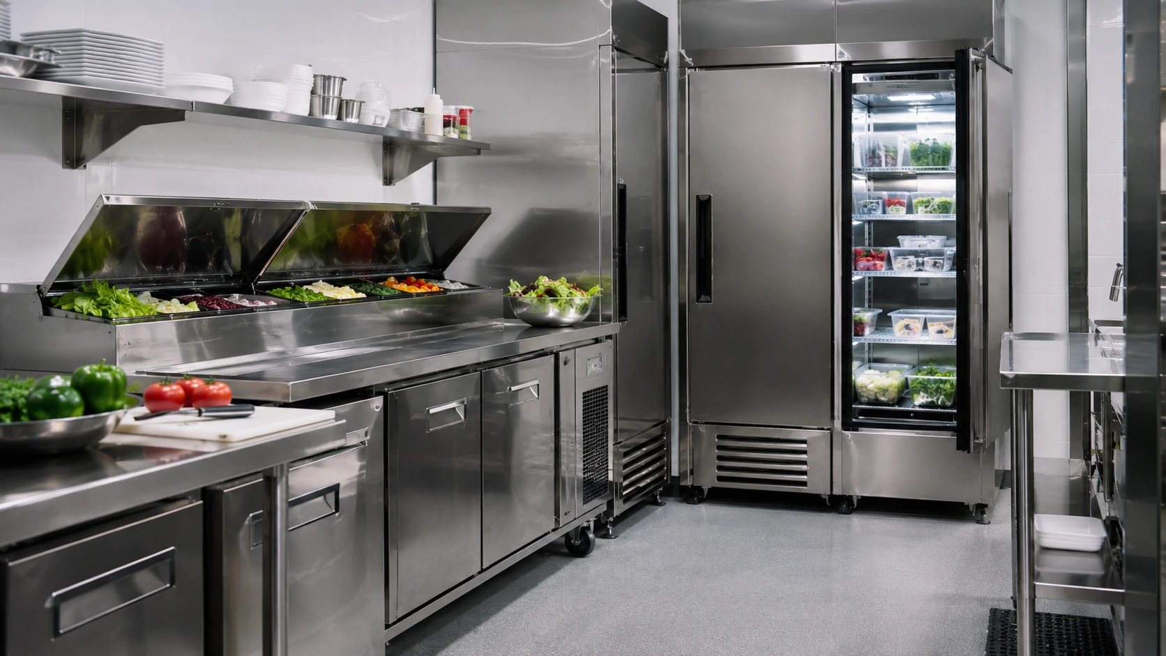 restaurant kitchen refrigeration equipment