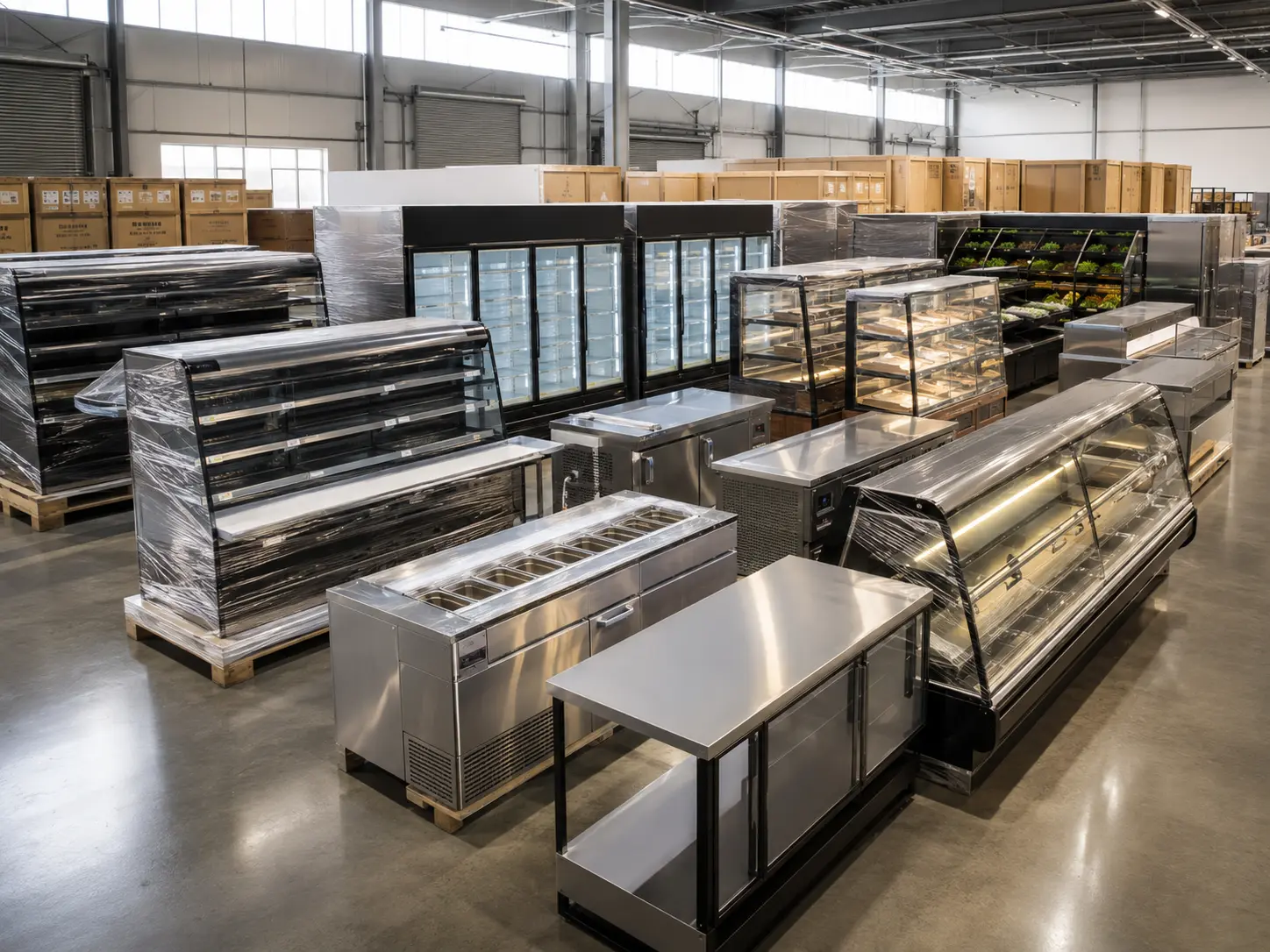 supermarket food retail equipment supplier warehouse